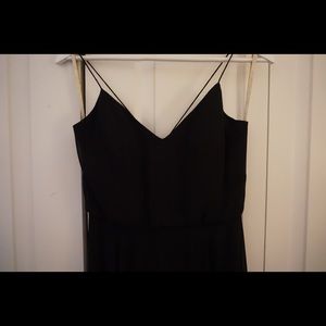 Jenny Yoo Black Inesse Bridesmaid Dress